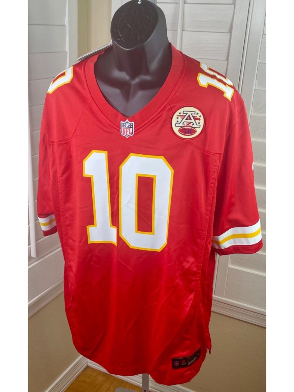 Nike NFL Kansas City Chiefs Isiah Pacheco #10 On-Field Football Jersey - Men 3XL - Picture 3 of 6